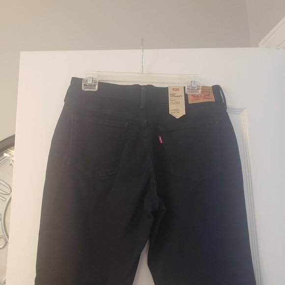 NWT 505 Straight dark wash Levi's jeans 8 , 29/30 - Picture 6 of 14